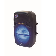 15inch alto-falante Bluetooth com luz LED azul e microfone Cx-23D